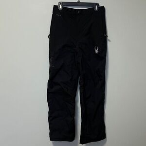 Spyder Black Cargo Ski Snow Pants
